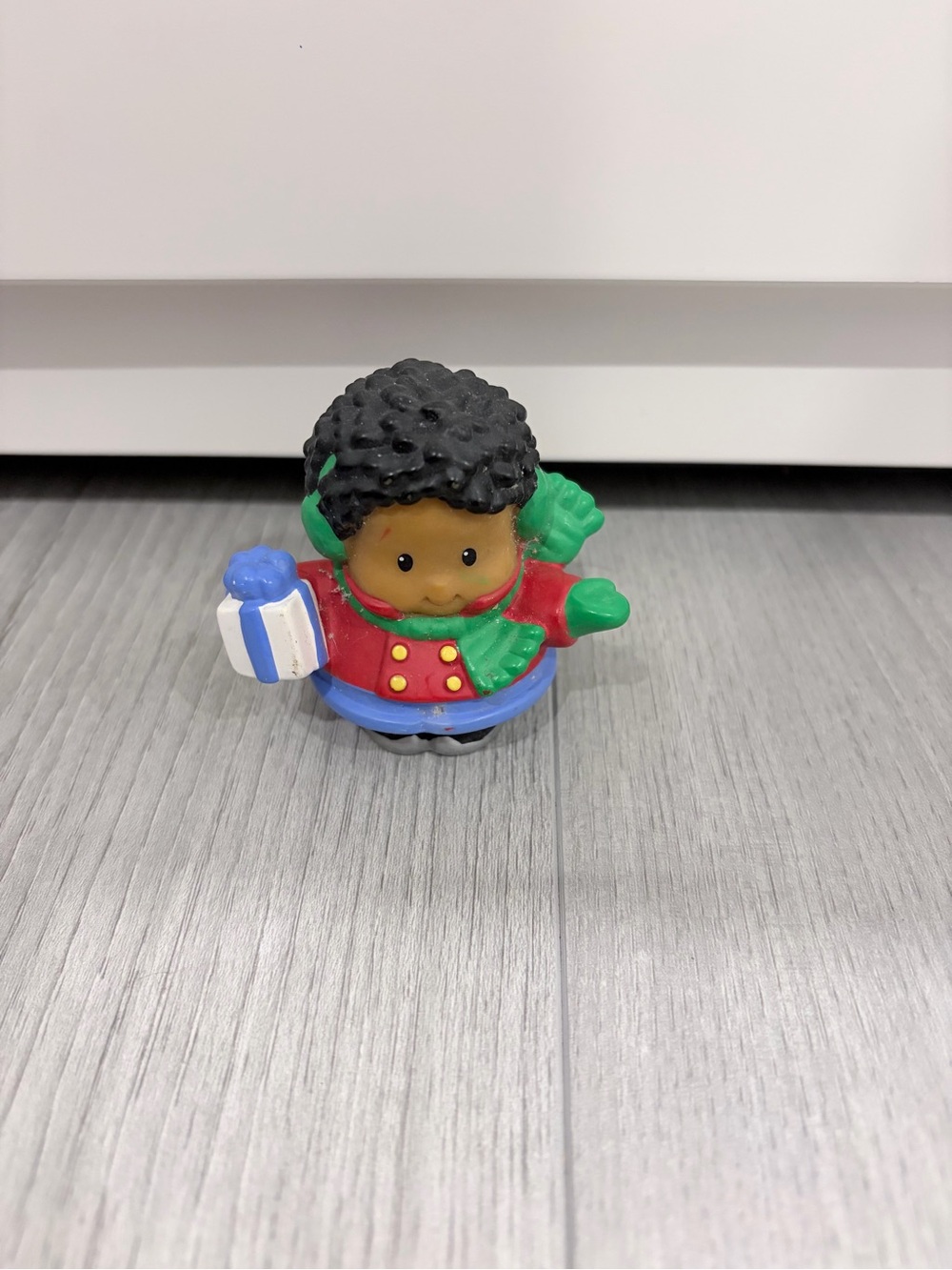 Little People Christmas Ice Skater Boy